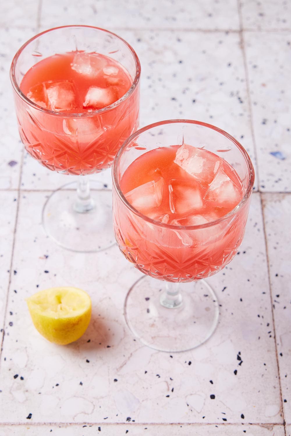 Rhubarb cocktail