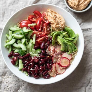 Vegan buddha bowl